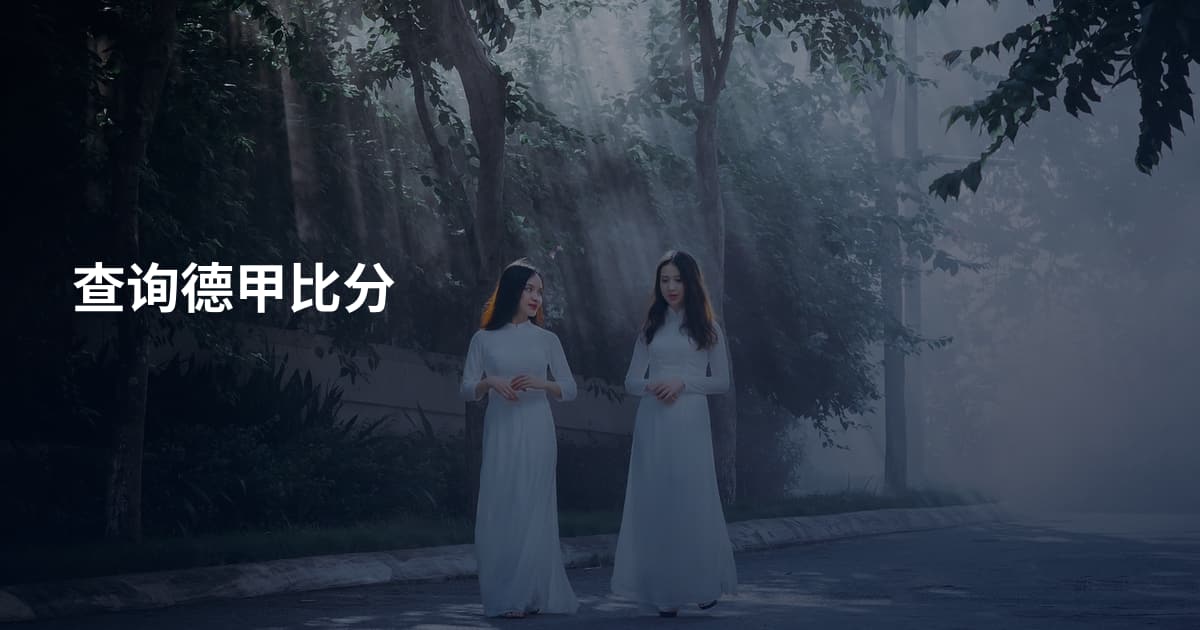 查询德甲比分