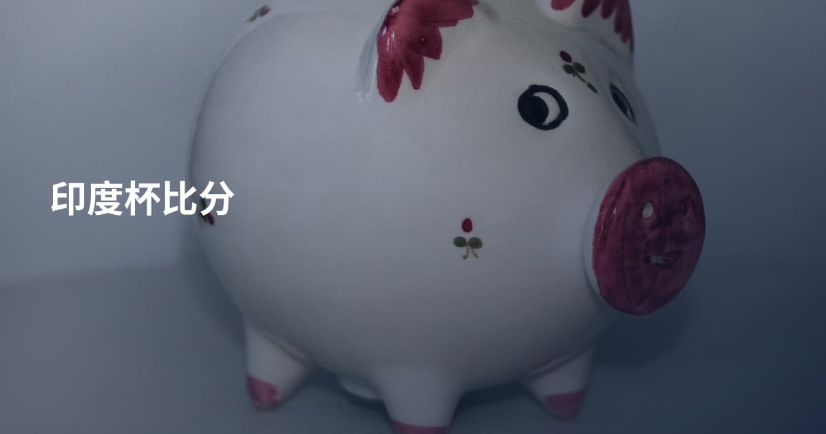 印度杯比分