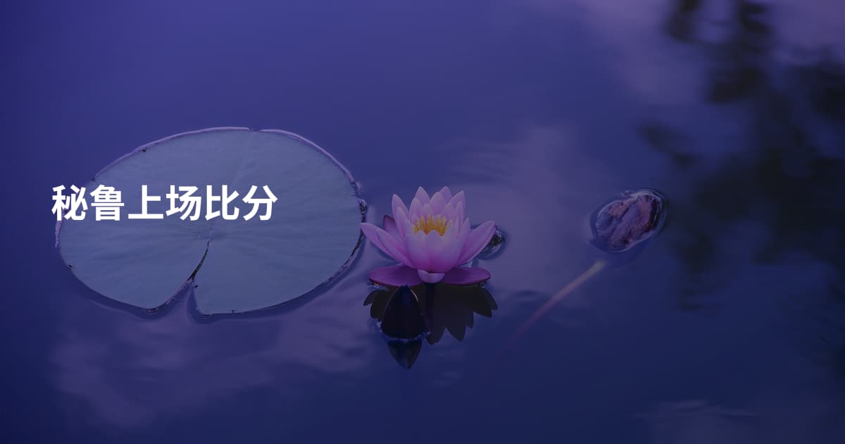 秘鲁上场比分