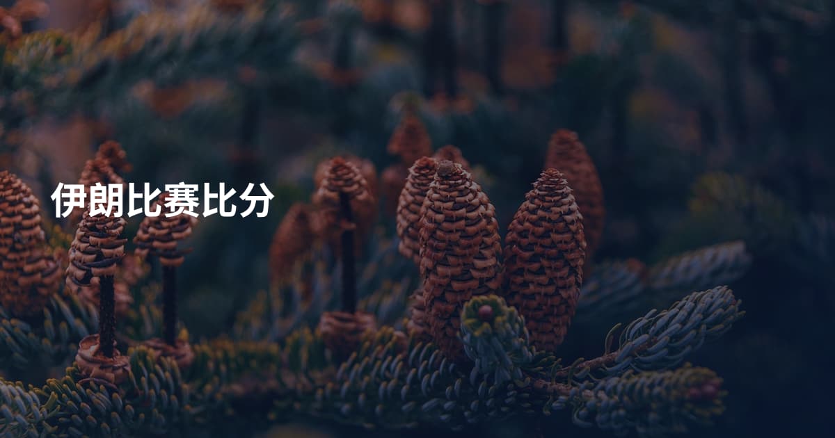 伊朗比赛比分
