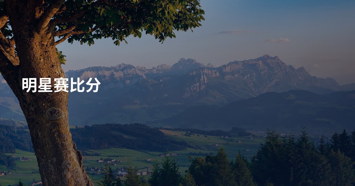 明星赛比分