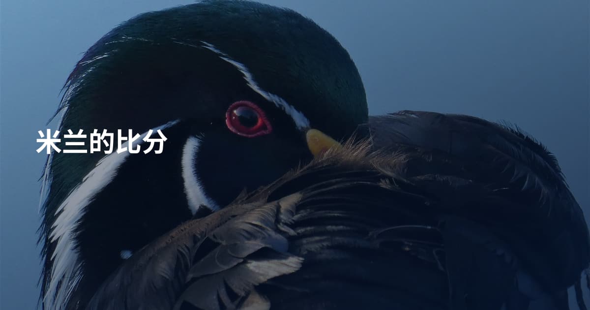米兰的比分