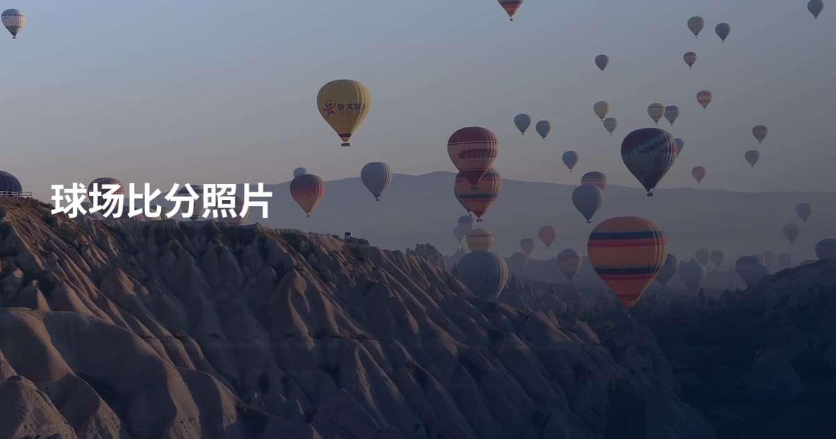 球场比分照片