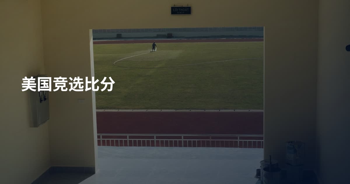 美国竞选比分