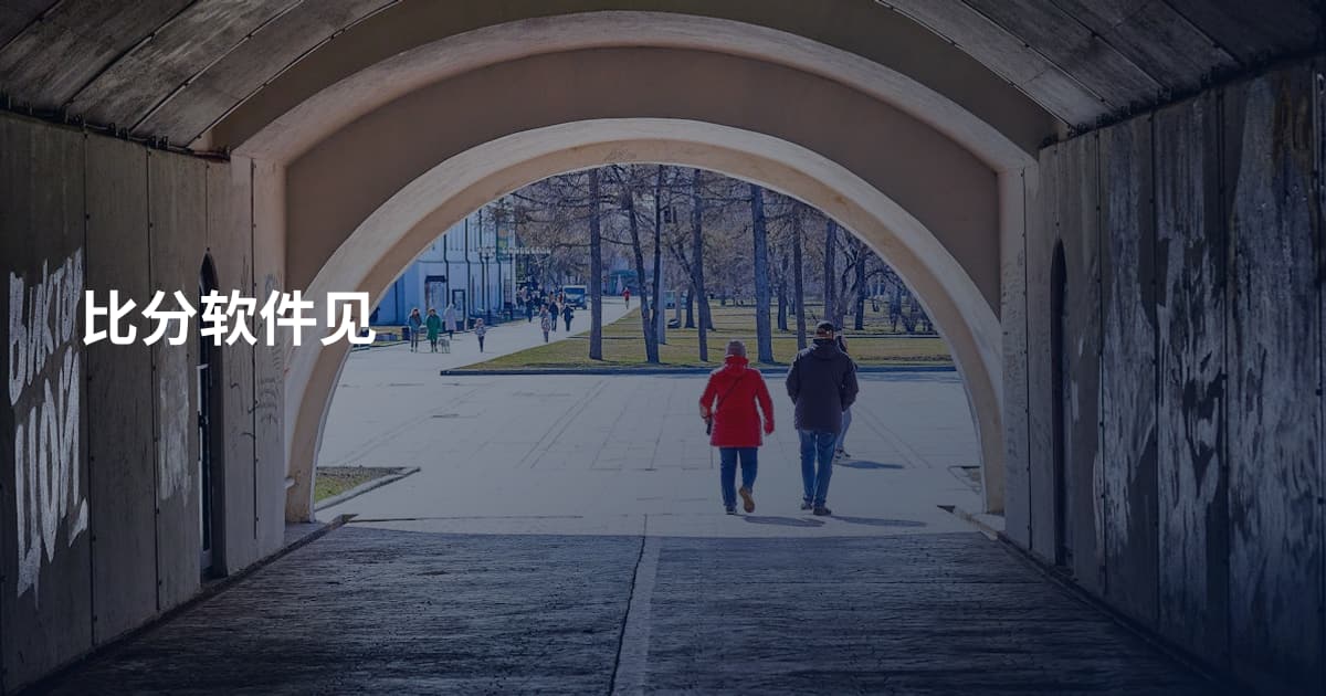比分软件见
