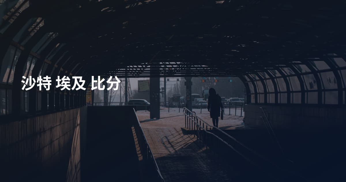 沙特 埃及 比分