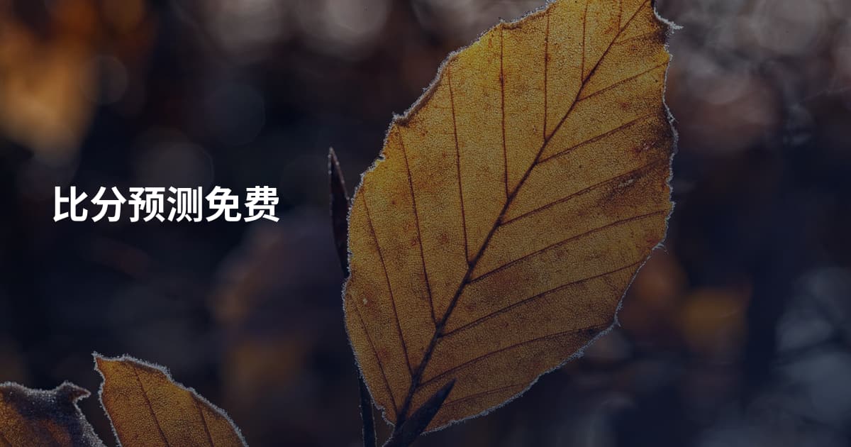 比分预测免费