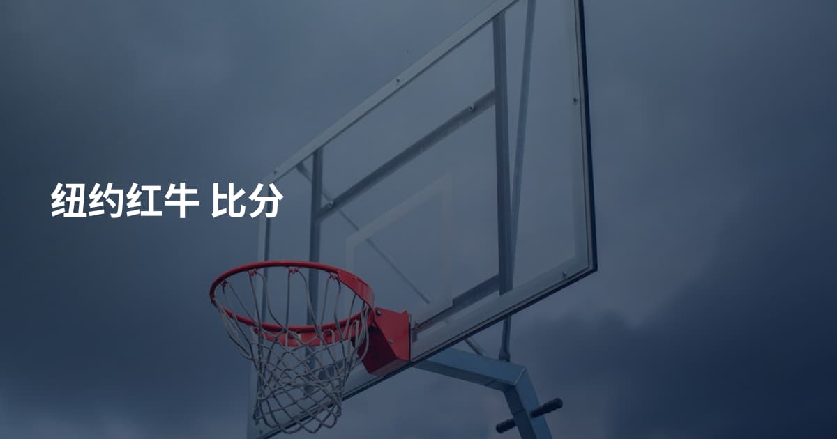 纽约红牛 比分