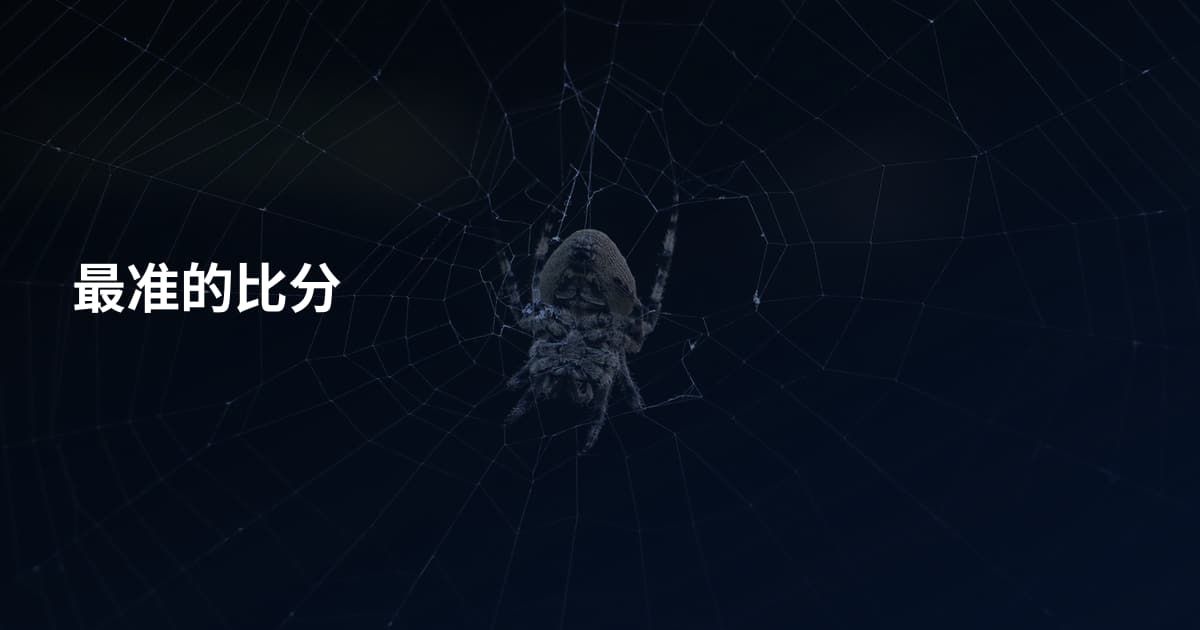 最准的比分