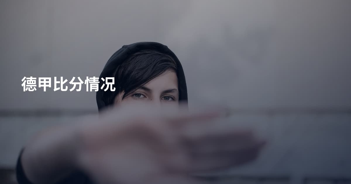 德甲比分情况