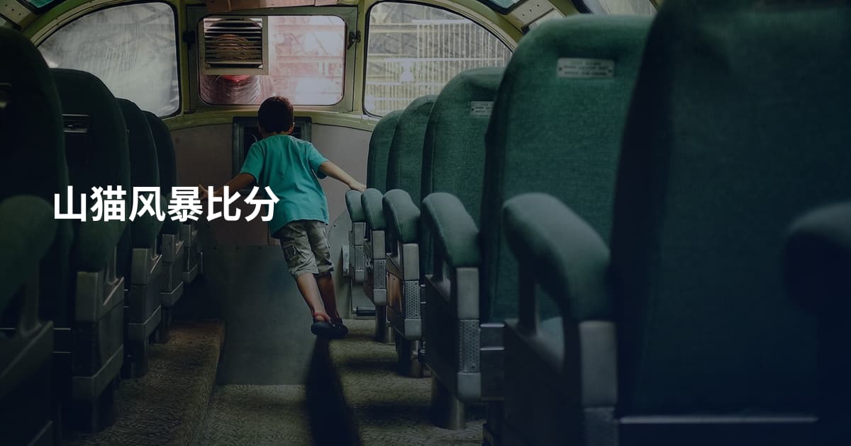 山猫风暴比分