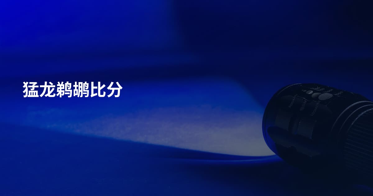 猛龙鹈鹕比分