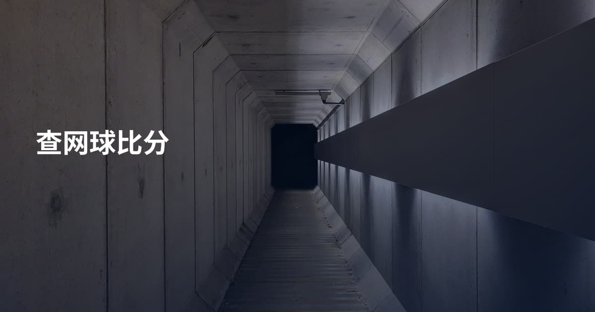查网球比分