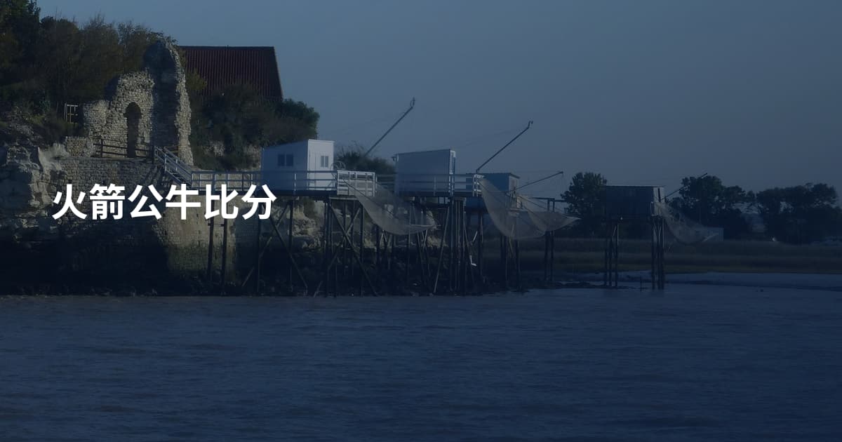 火箭公牛比分