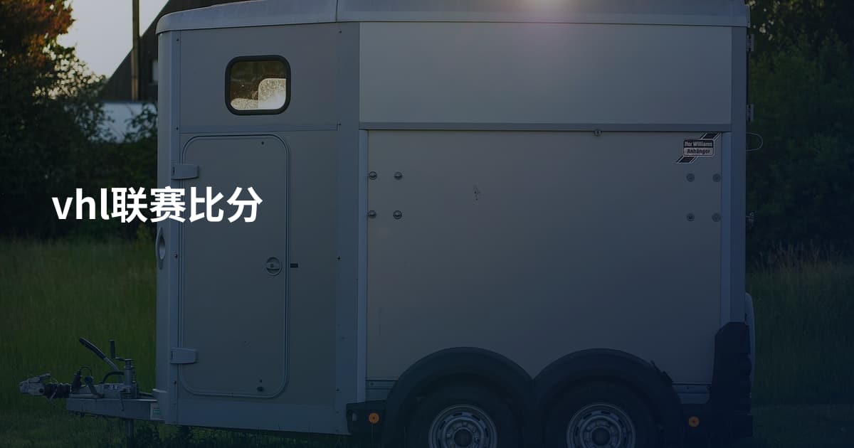 vhl联赛比分