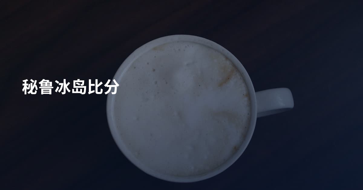 秘鲁冰岛比分