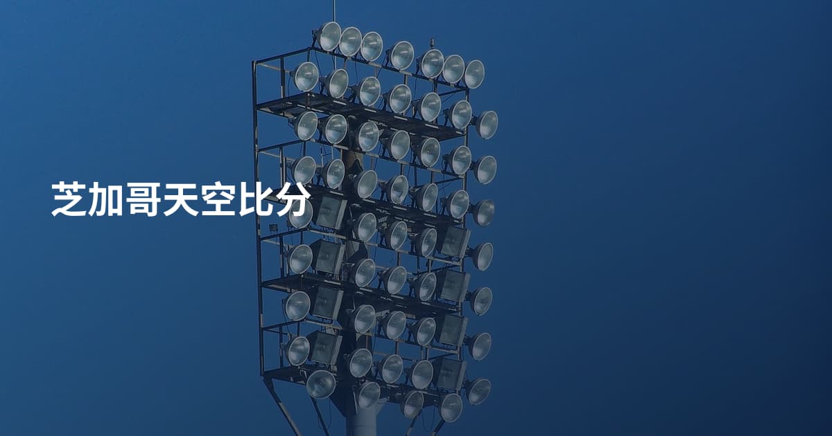 芝加哥天空比分