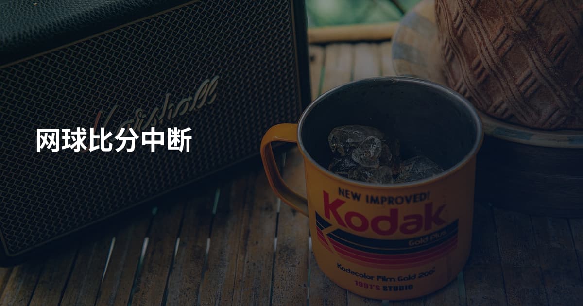 网球比分中断