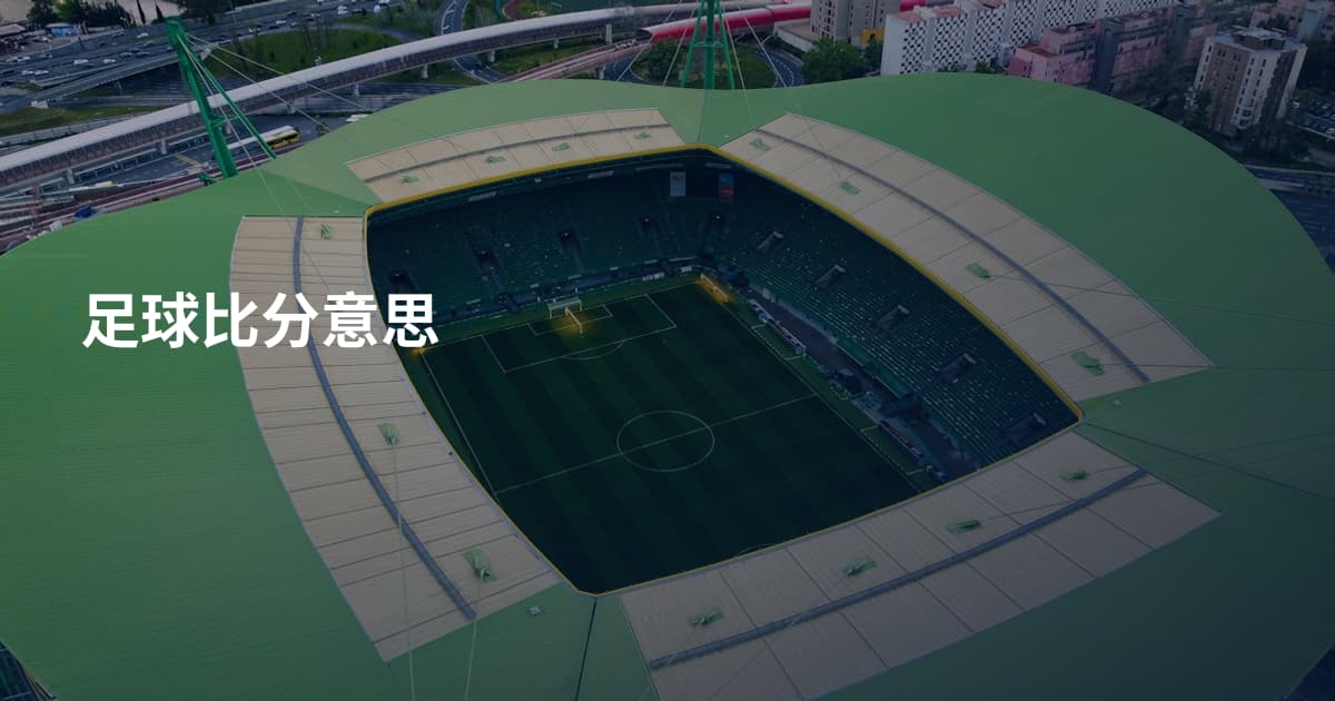 足球比分意思