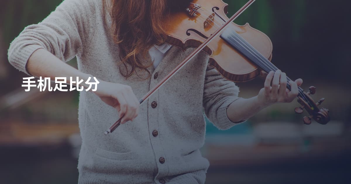 手机足比分