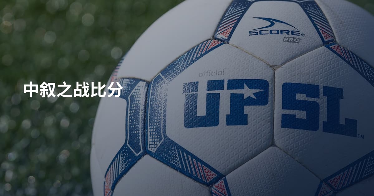 中叙之战比分