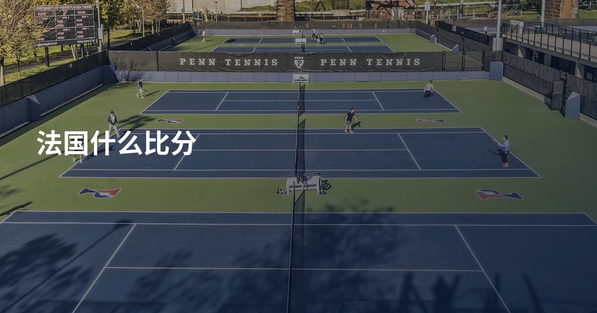 法国什么比分