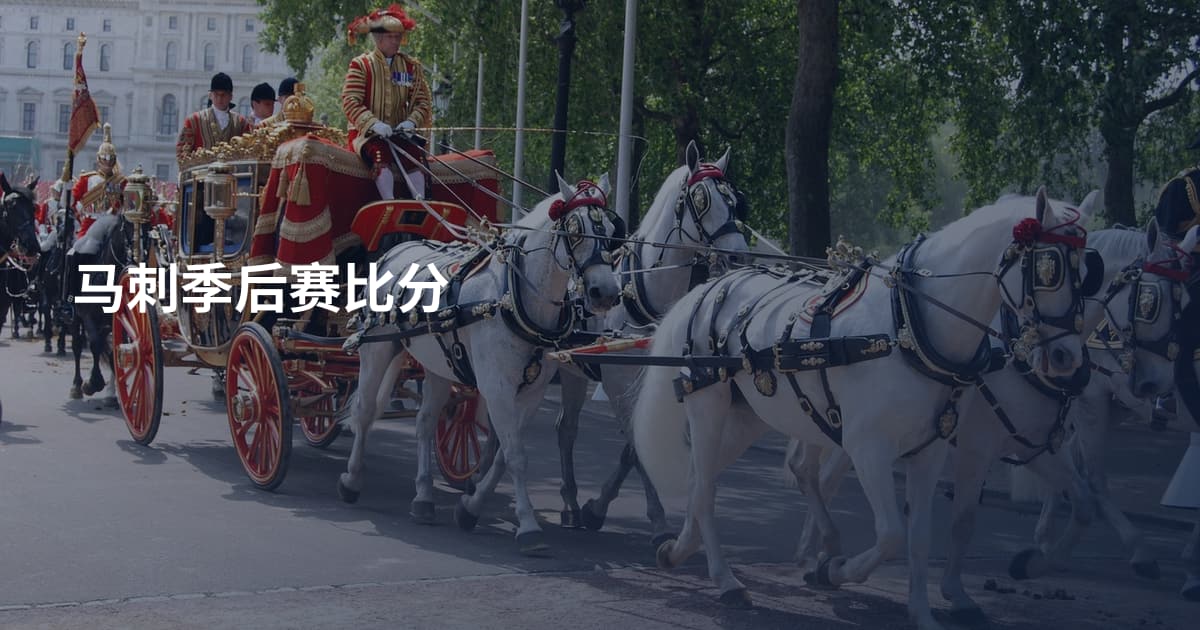 马刺季后赛比分