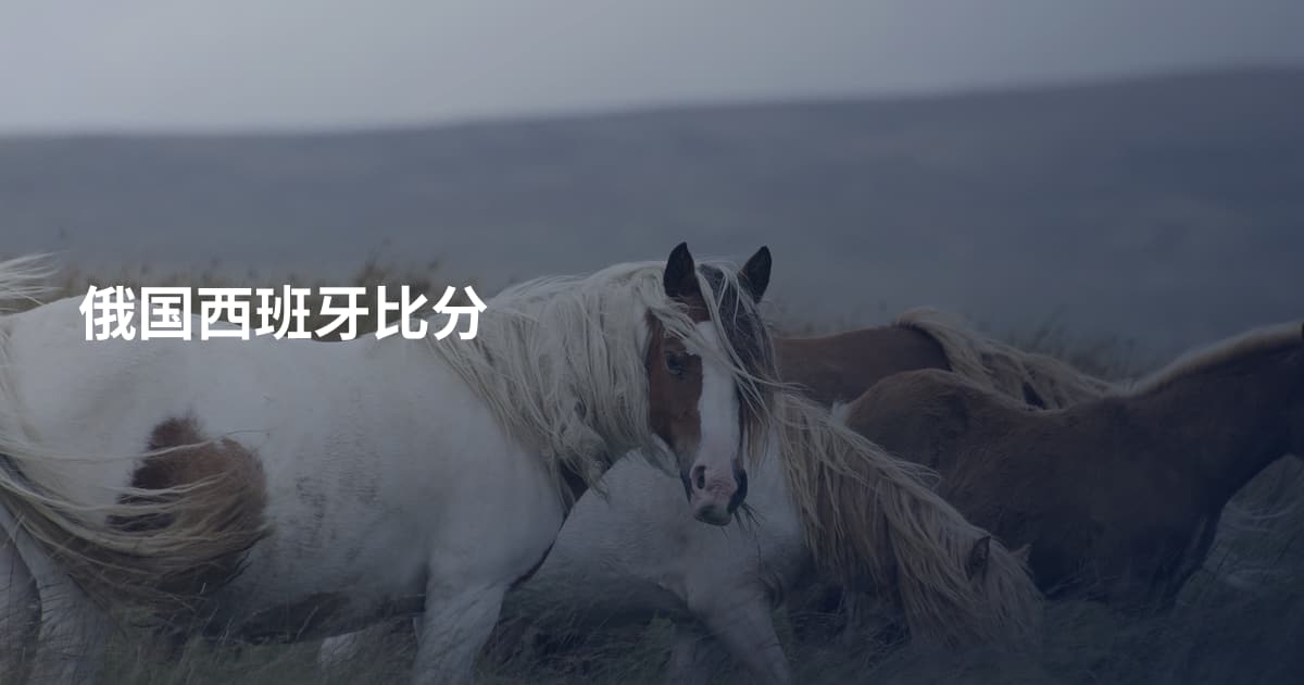 俄国西班牙比分
