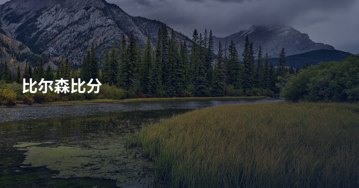 比尔森比分