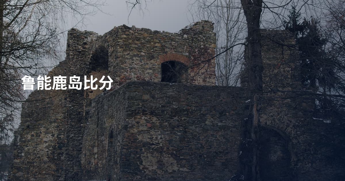 鲁能鹿岛比分