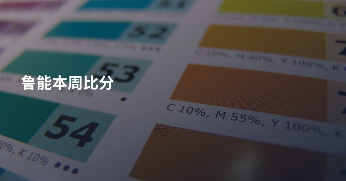 鲁能本周比分