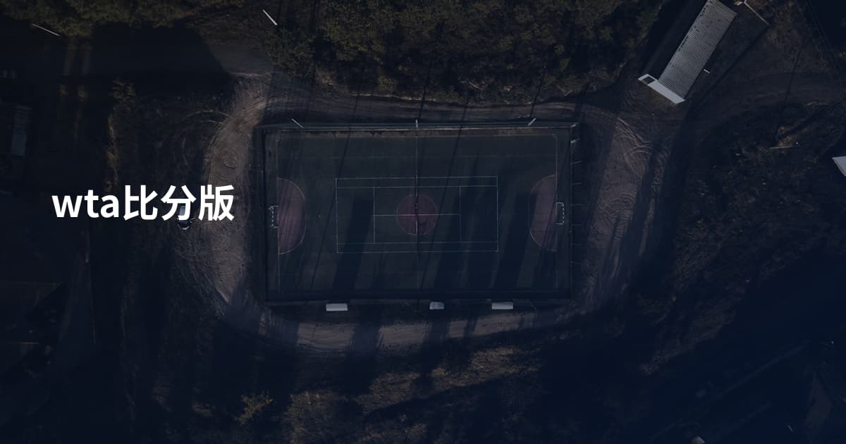 wta比分版