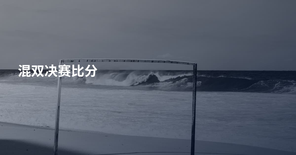 混双决赛比分