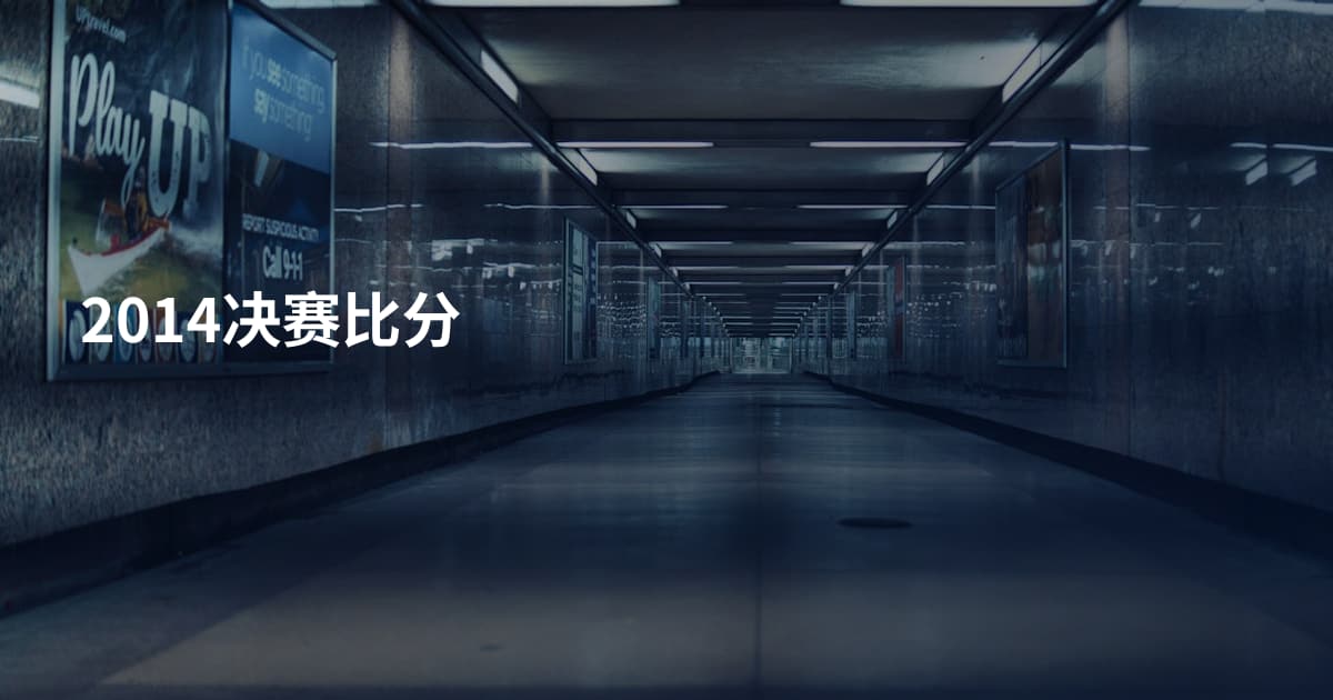 2014决赛比分