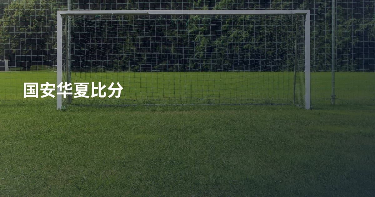 国安华夏比分