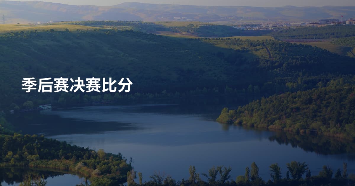 季后赛决赛比分