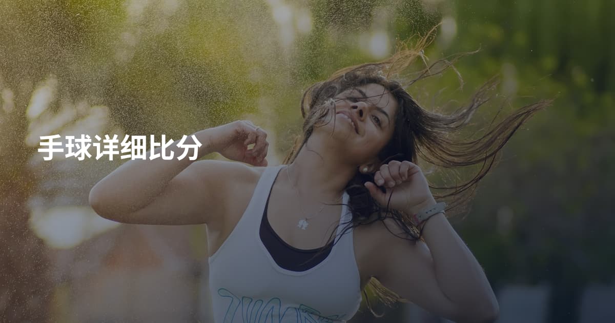 手球详细比分