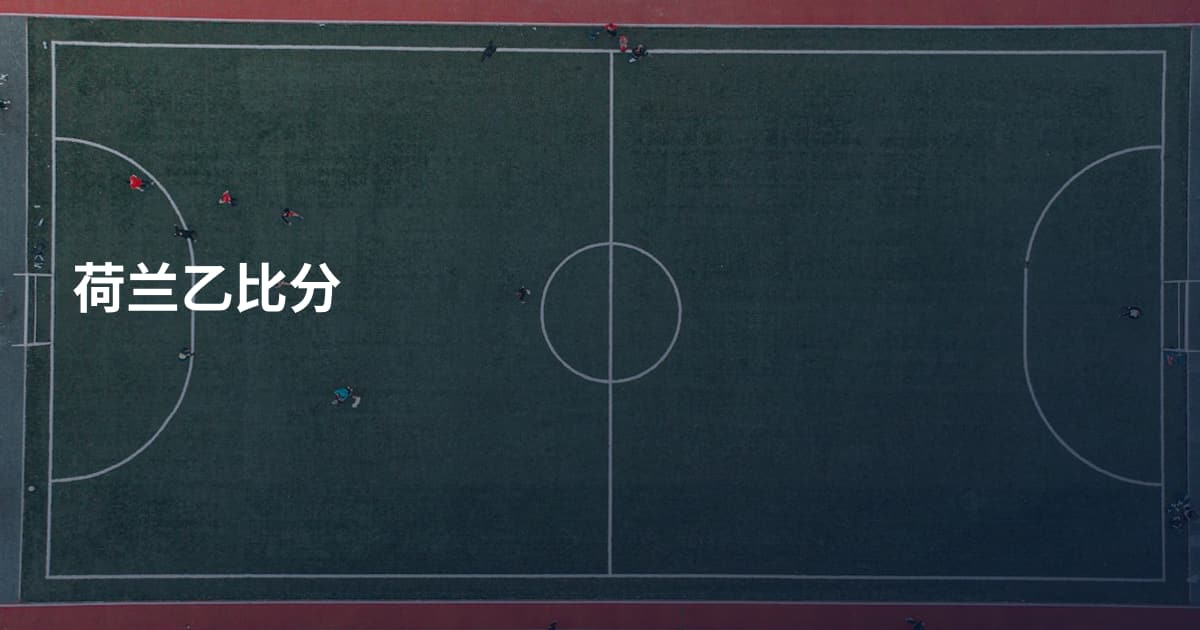 荷兰乙比分