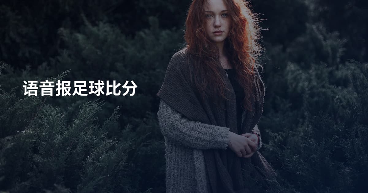 语音报足球比分