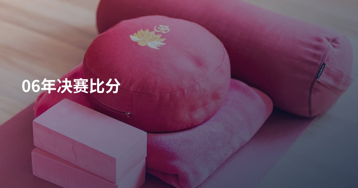 06年决赛比分