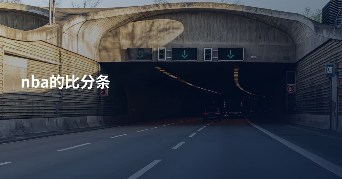 nba的比分条