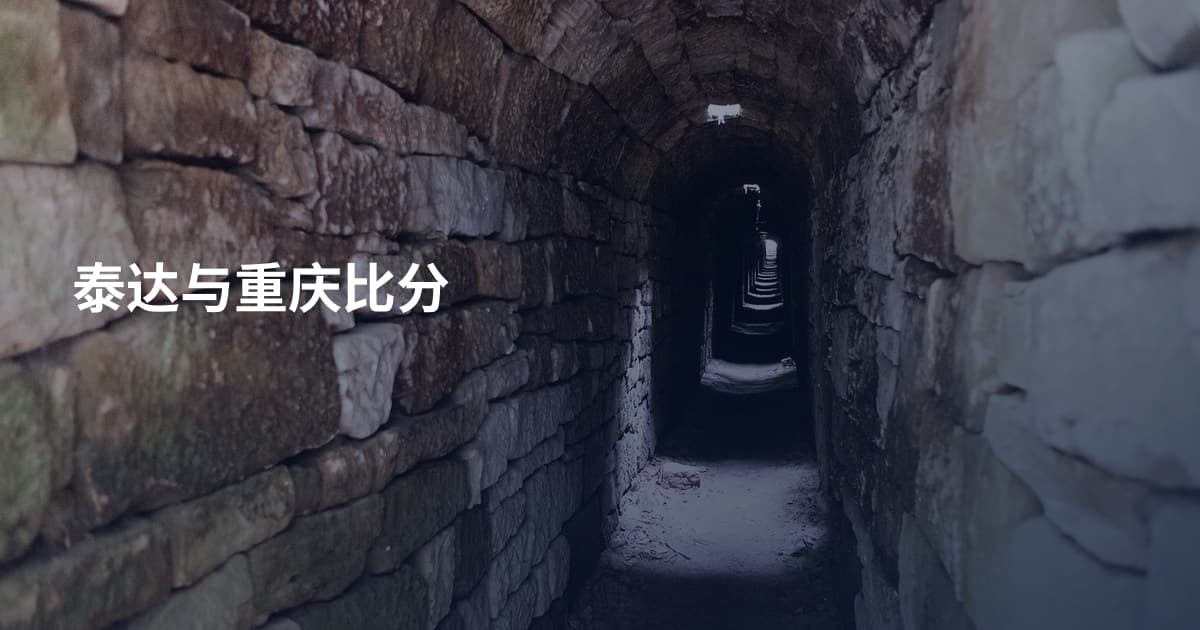 泰达与重庆比分