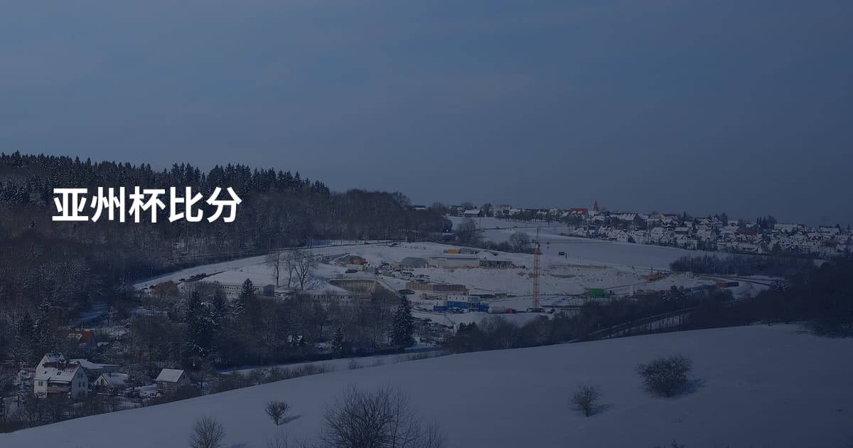 亚州杯比分