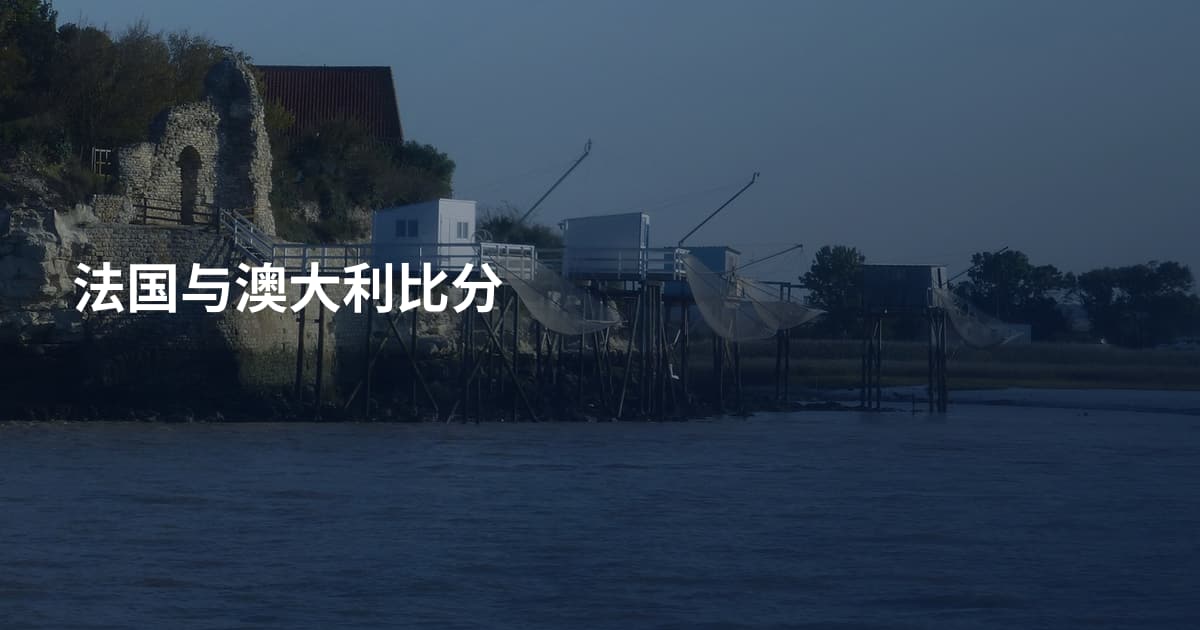 法国与澳大利比分
