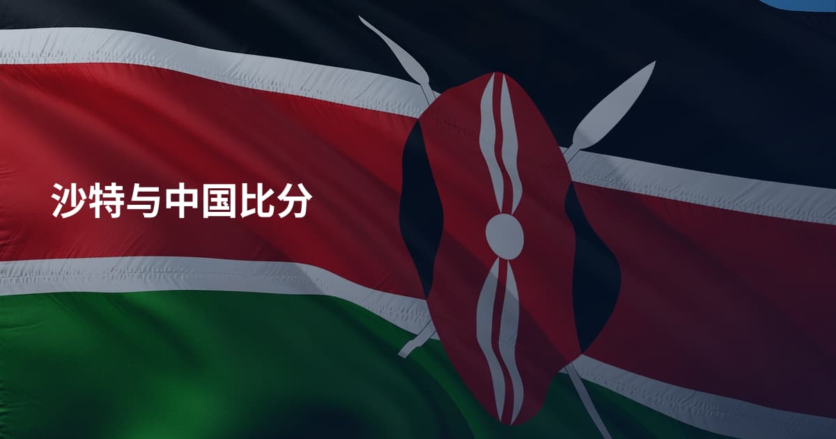 沙特与中国比分