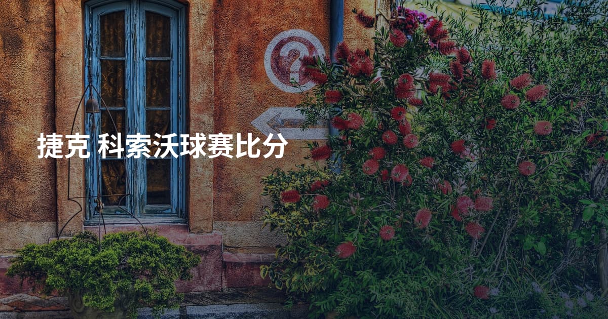 捷克 科索沃球赛比分