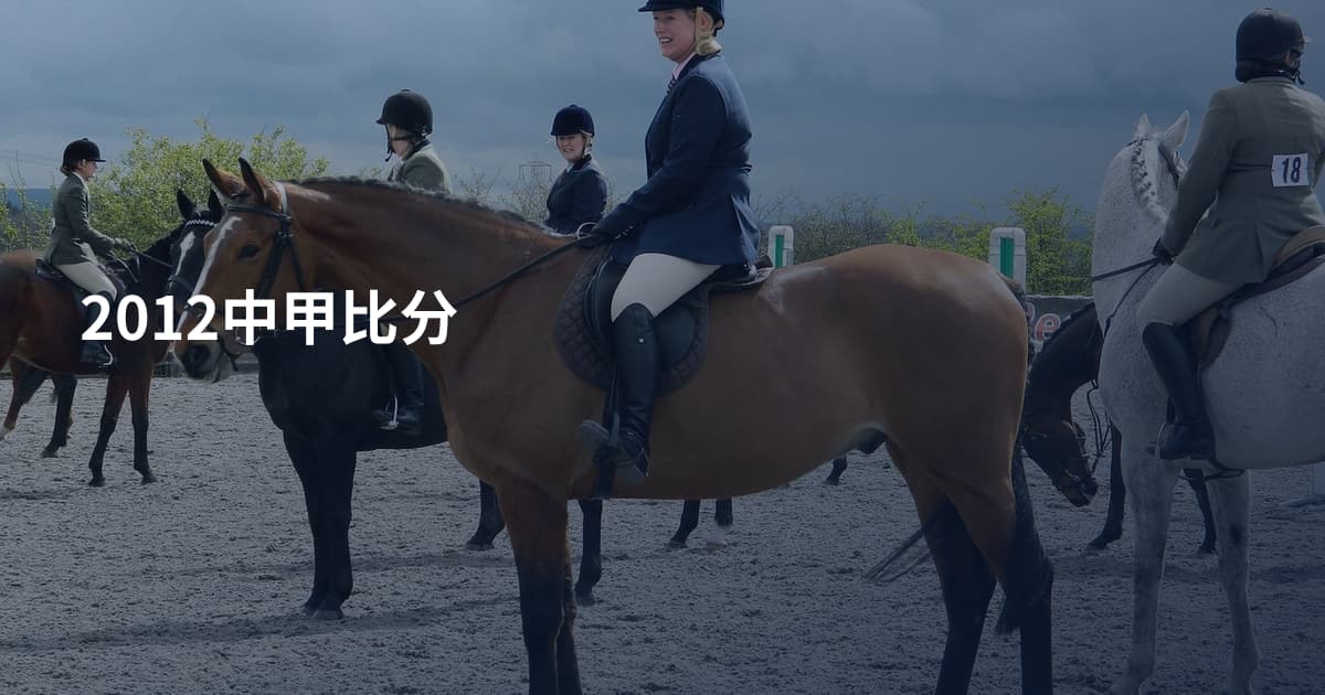 2012中甲比分