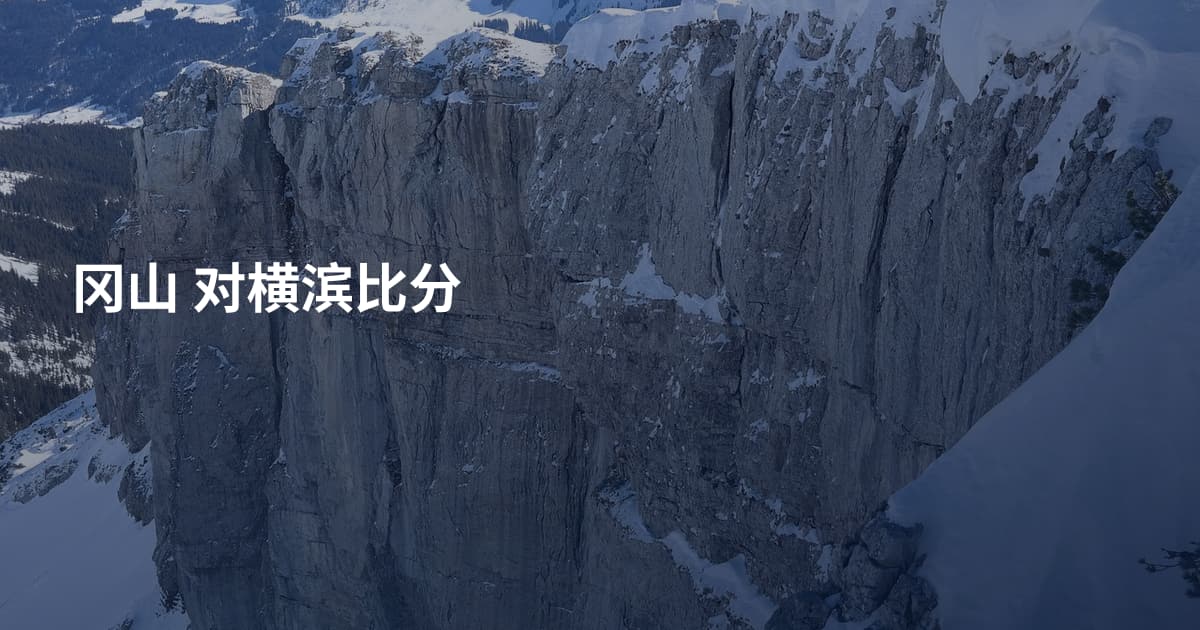 冈山 对横滨比分