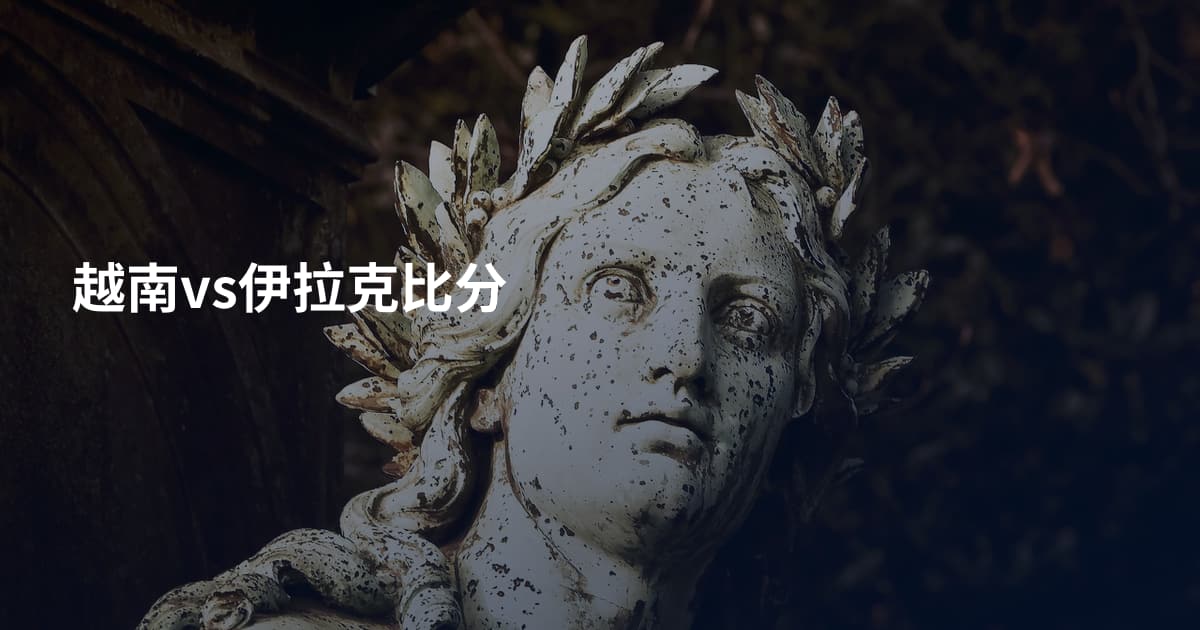 越南vs伊拉克比分
