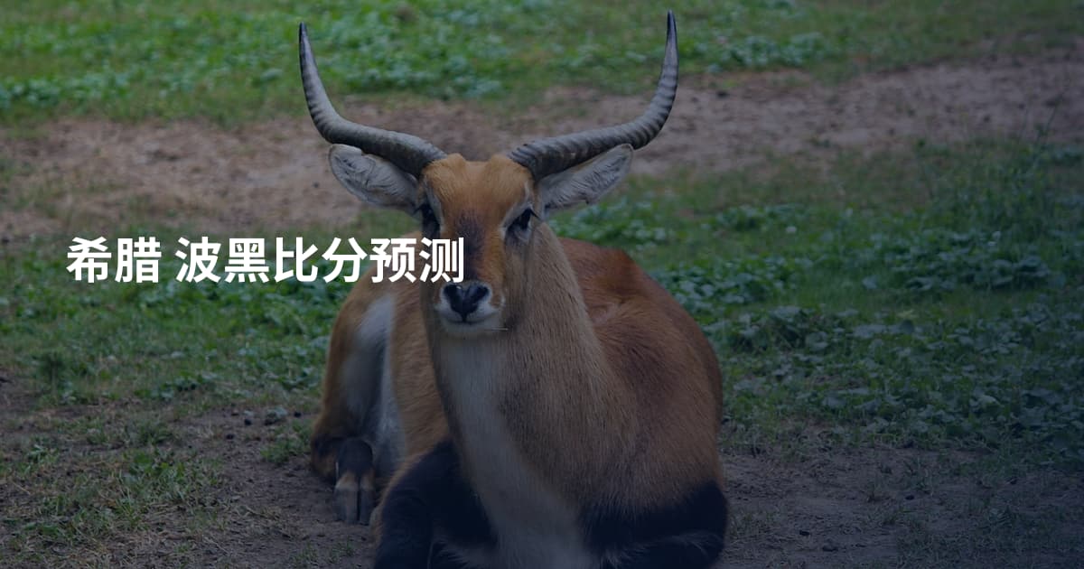 希腊 波黑比分预测